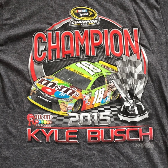 Fanatics Other - 2015 NASCAR Kyle Busch Champion T-shirt Large